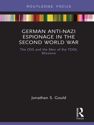 cover image of German Anti-Nazi Espionage in the Second World War